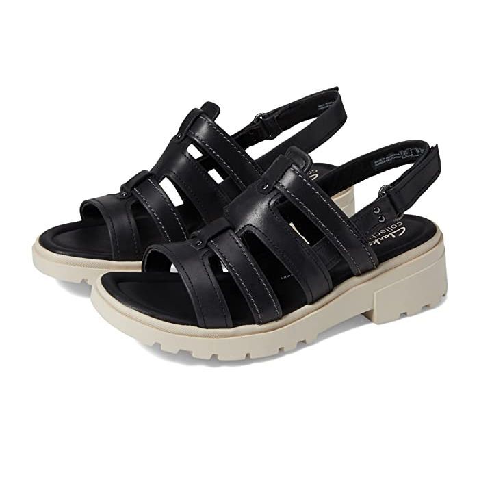 Clarks Block Low (1-1.9 in) Heel Height Sandals for Women for sale | eBay