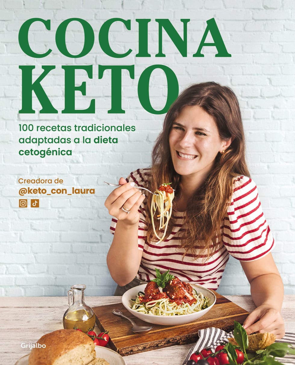 Libro 'Cocina keto: 100 recetas tradicionales adaptadas a la dieta cetogénica'