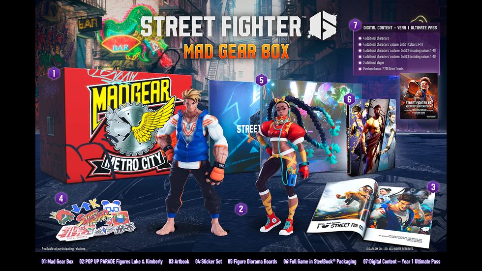 Street Fighter 6 Deluxe Edition - PS5 : Everything Else 