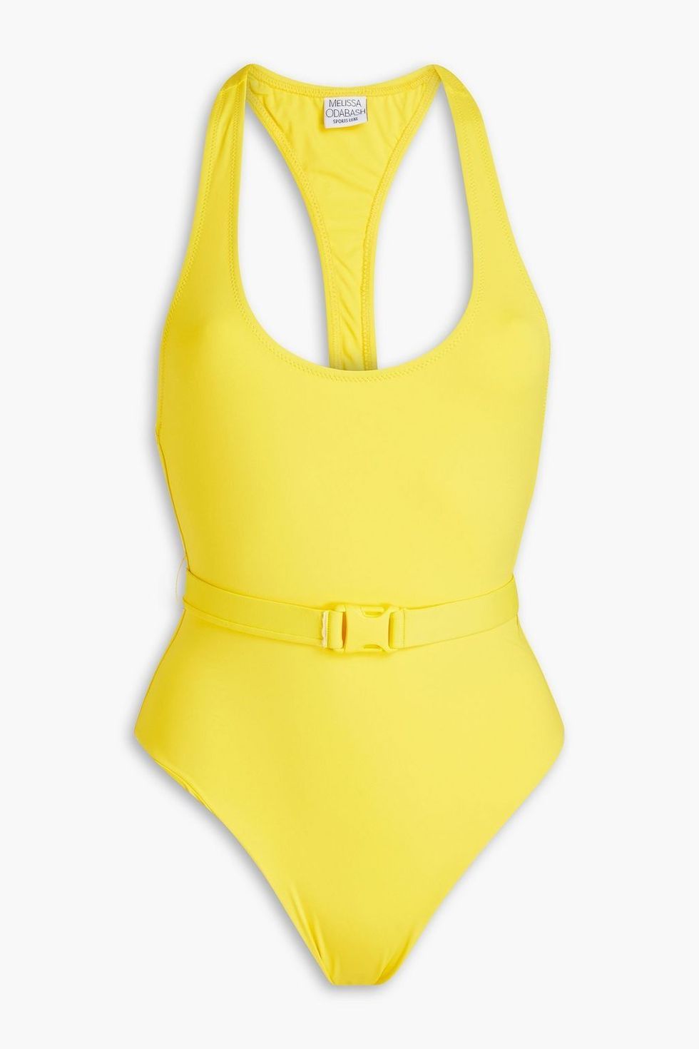 Nevis belted swimsuit