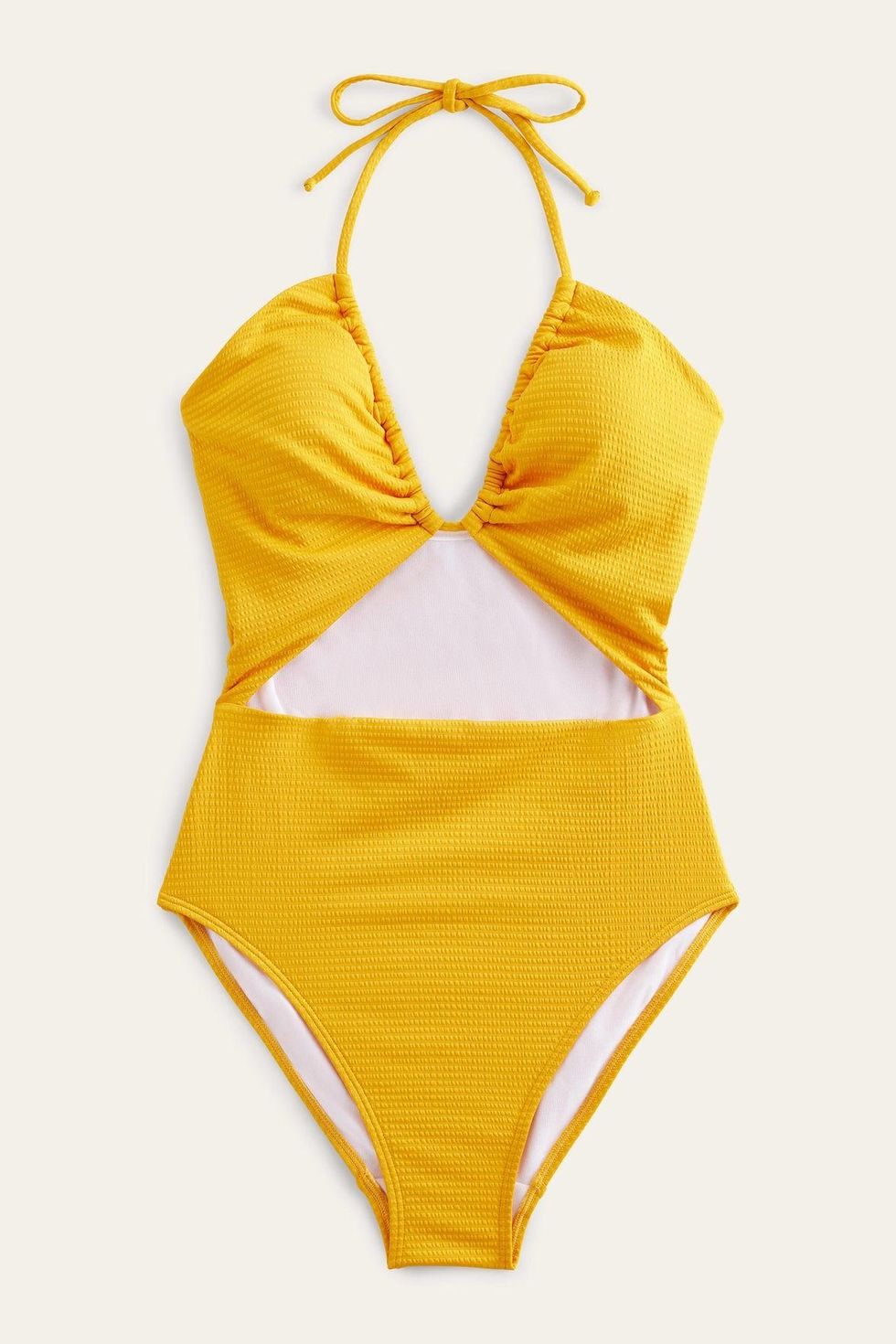 Cut-out Detail String Swimsuit
