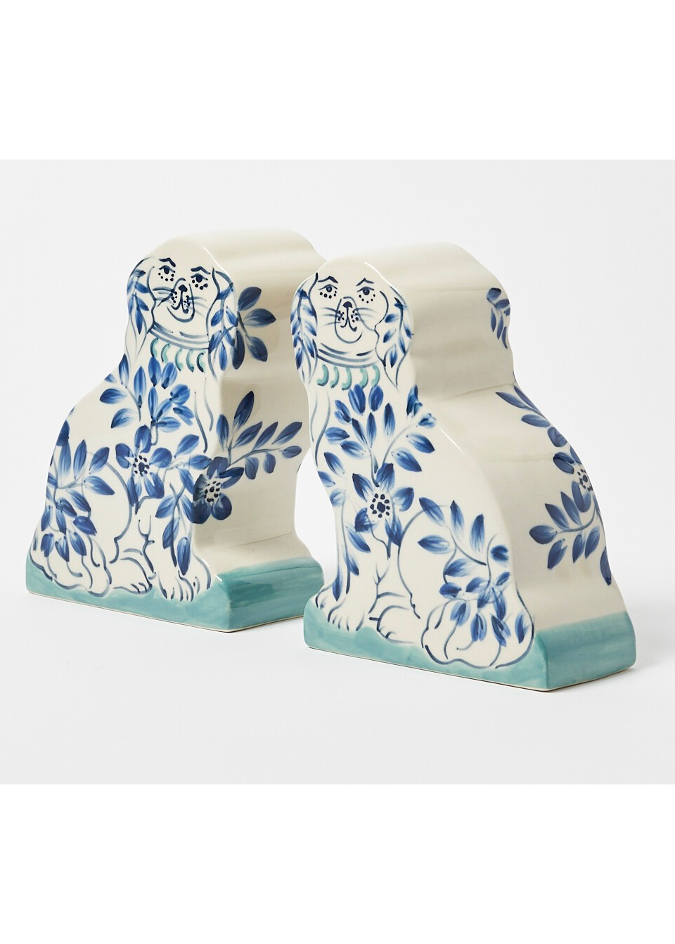 Chadwick Staffordshire Dog Ceramic Book Ends