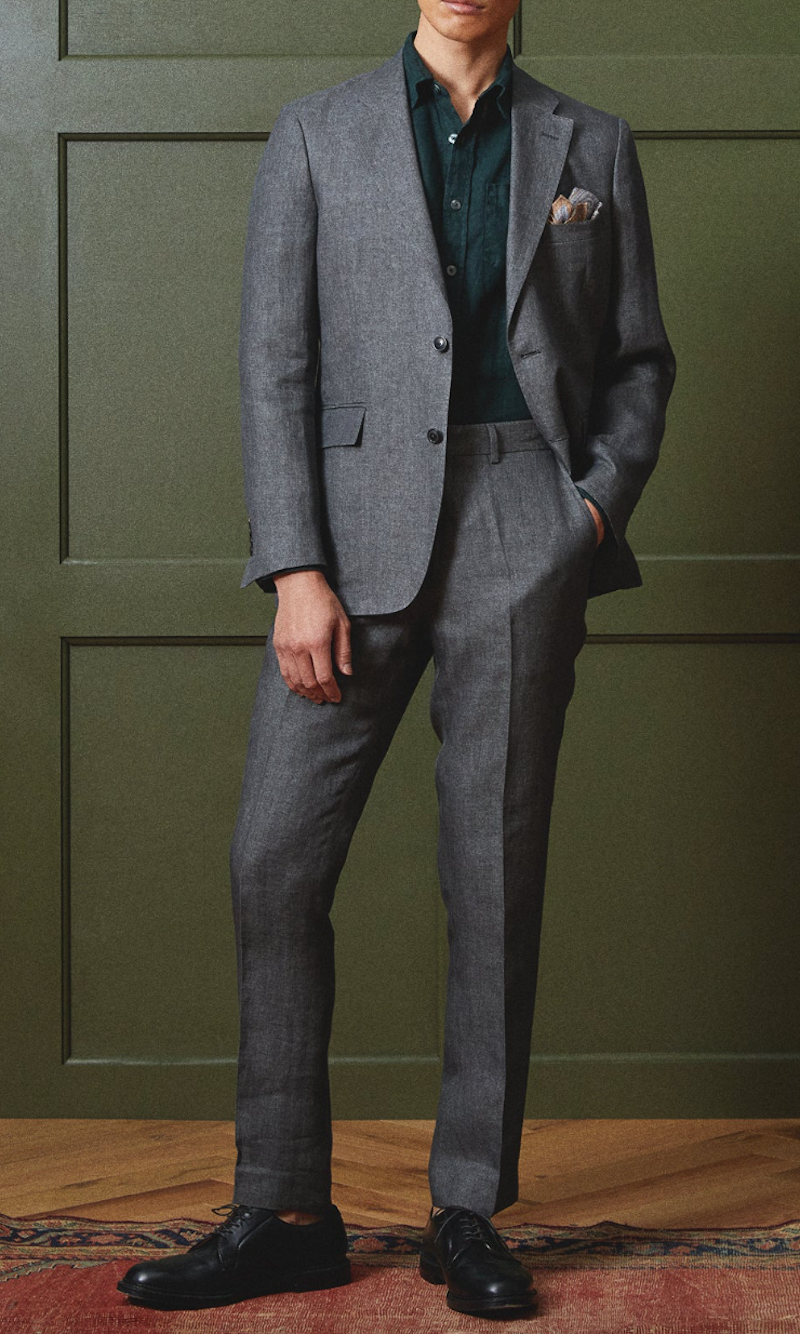 Italian Linen Sutton Suit