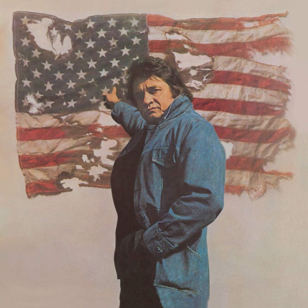 "Ragged Old Flag," Johnny Cash