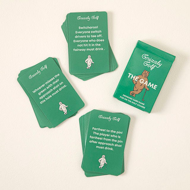 Grizzly Golf On-Course Drinking Game