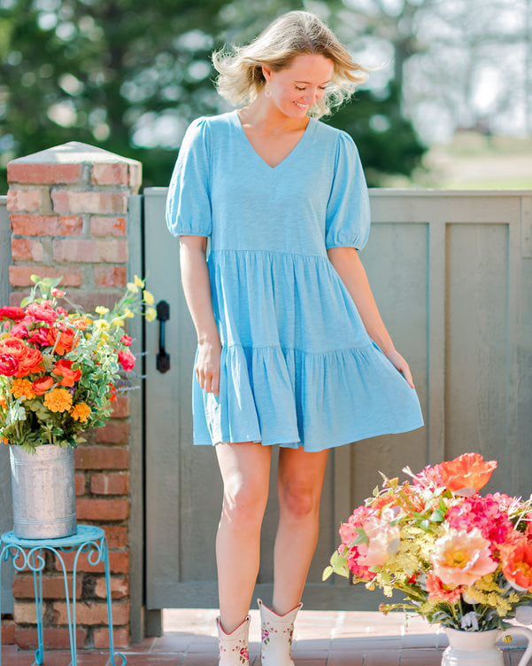 The Pioneer Woman Tiered Knit Dress
