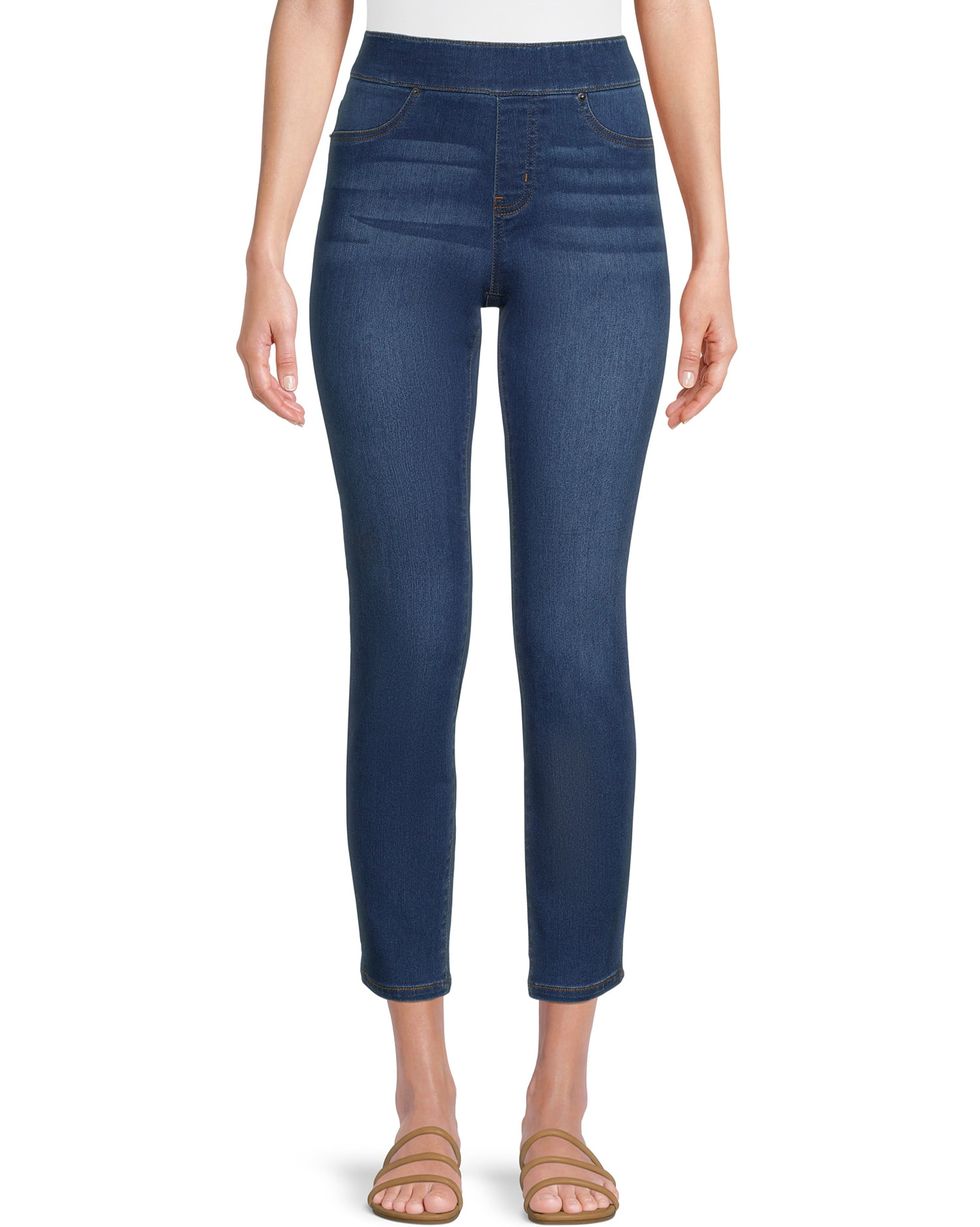 The Pioneer Woman Cropped Pull-On Denim Jeans