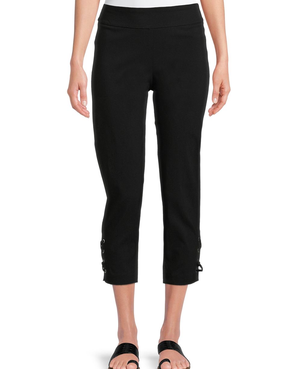 The Pioneer Woman Lace Up Cropped Millennium Pants