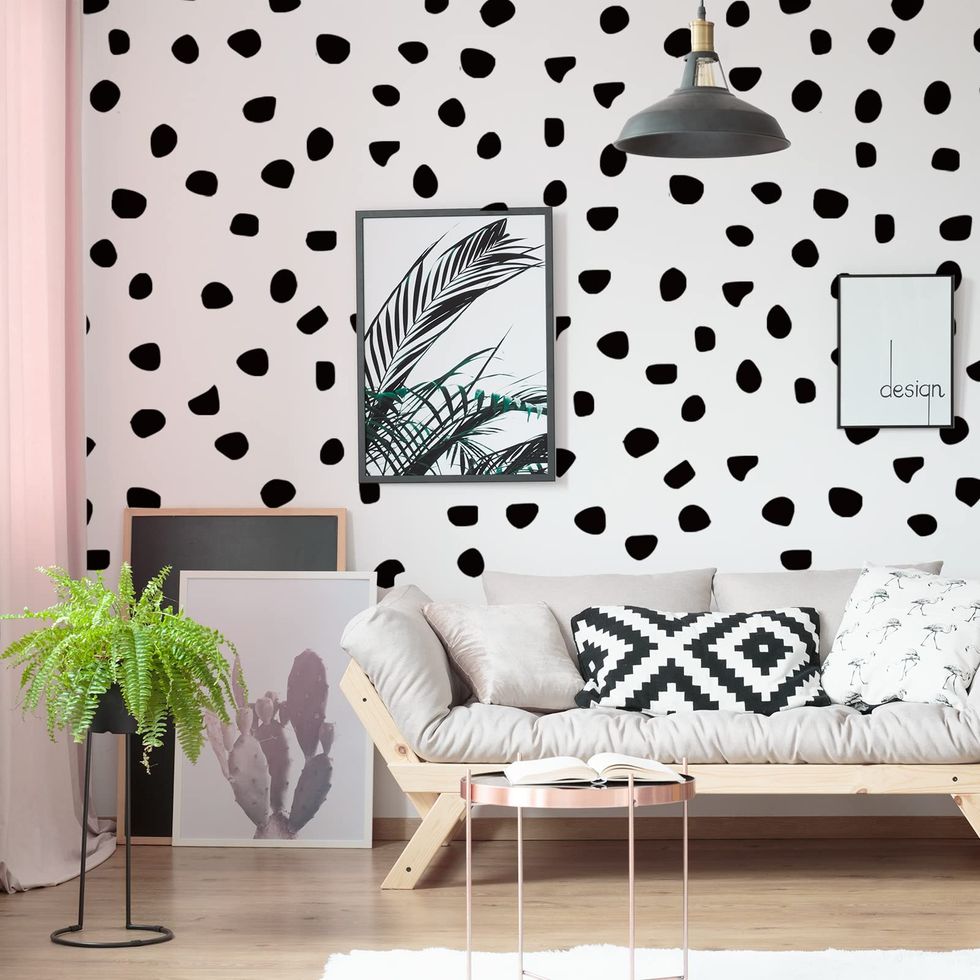 500 Pieces Irregular Polka Dots Wall Decal