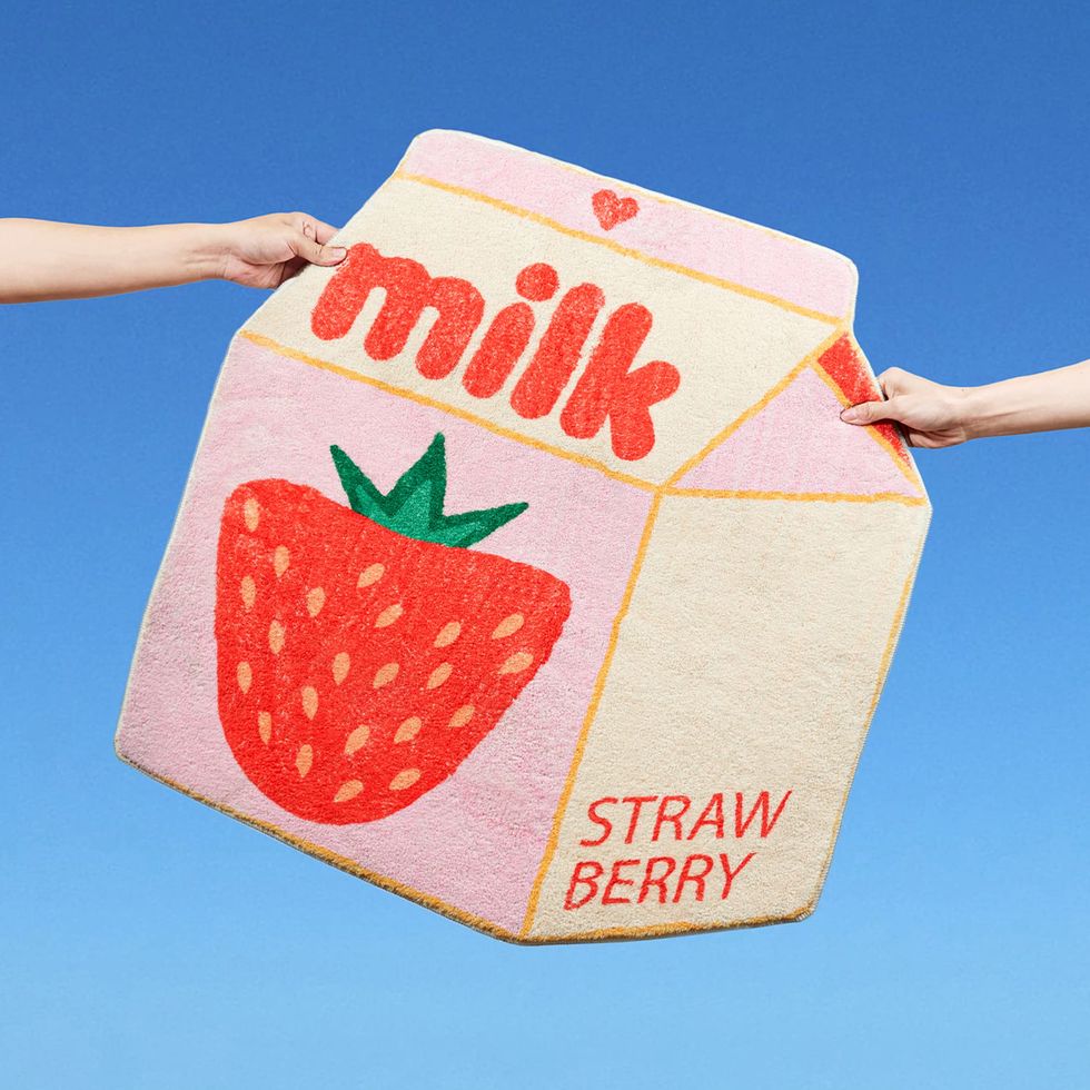 Strawberry Milk Rug
