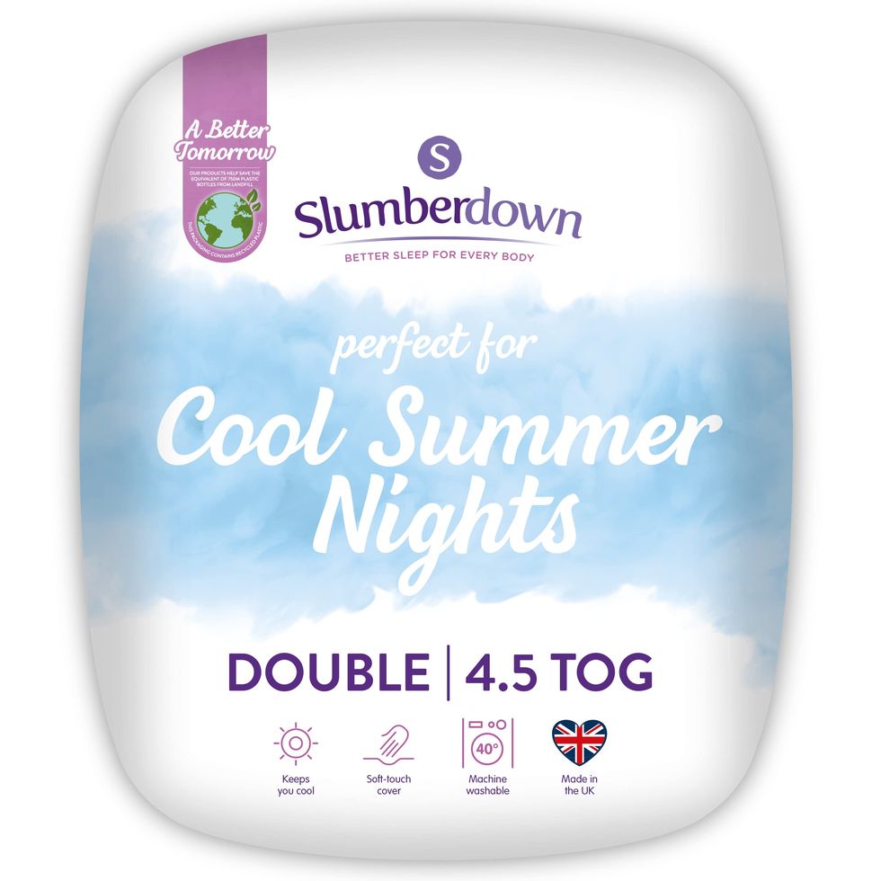 Slumberdown Cool Summer Nights Double Duvet - 4.5 Tog 