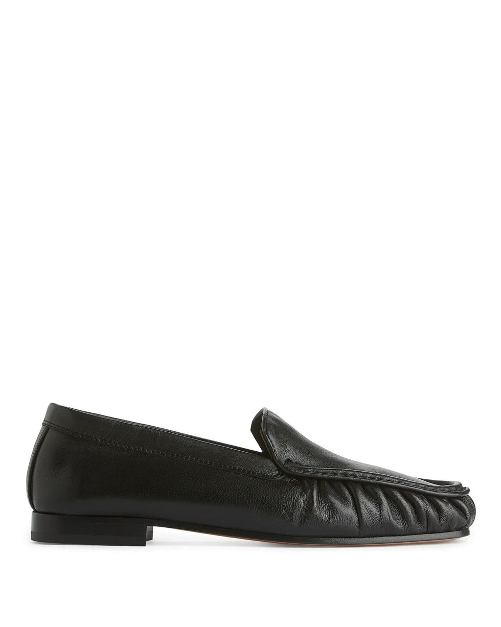 Leather loafers 