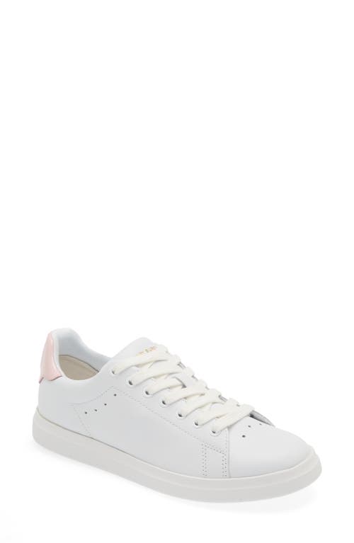 Howell Court Sneaker in Titanium White /Petunia