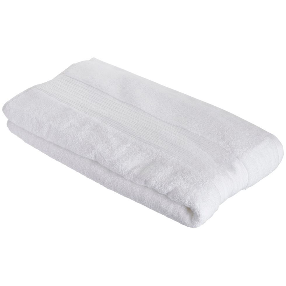 Wilko Supersoft Cotton White Bath Sheet