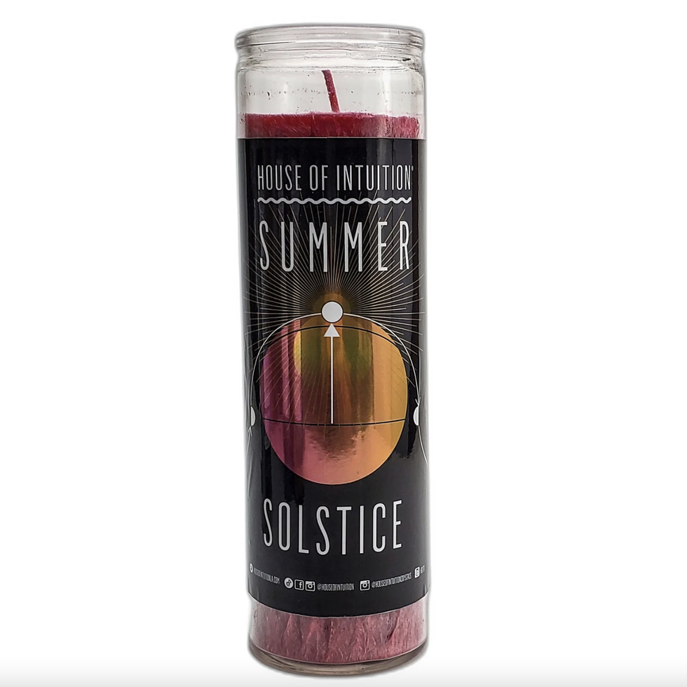 Summer Solstice Magic Candle 