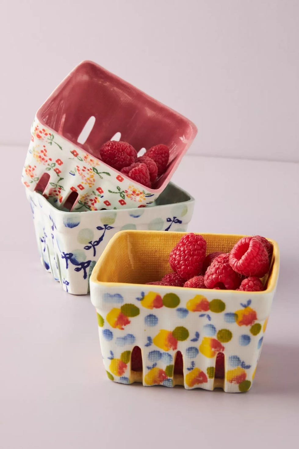 Floral Berry Baskets