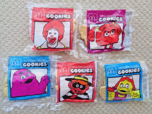 McDonald's 1988 Character Unopened Cookies