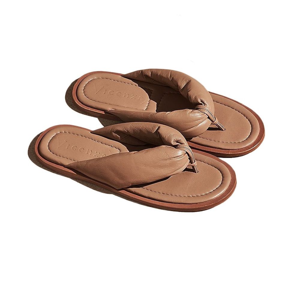 Puffy Thong Sandals