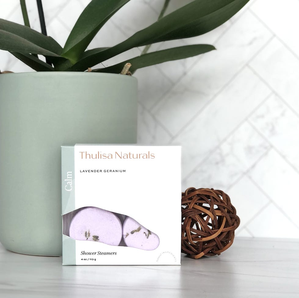 Lavender Geranium Shower Steamers