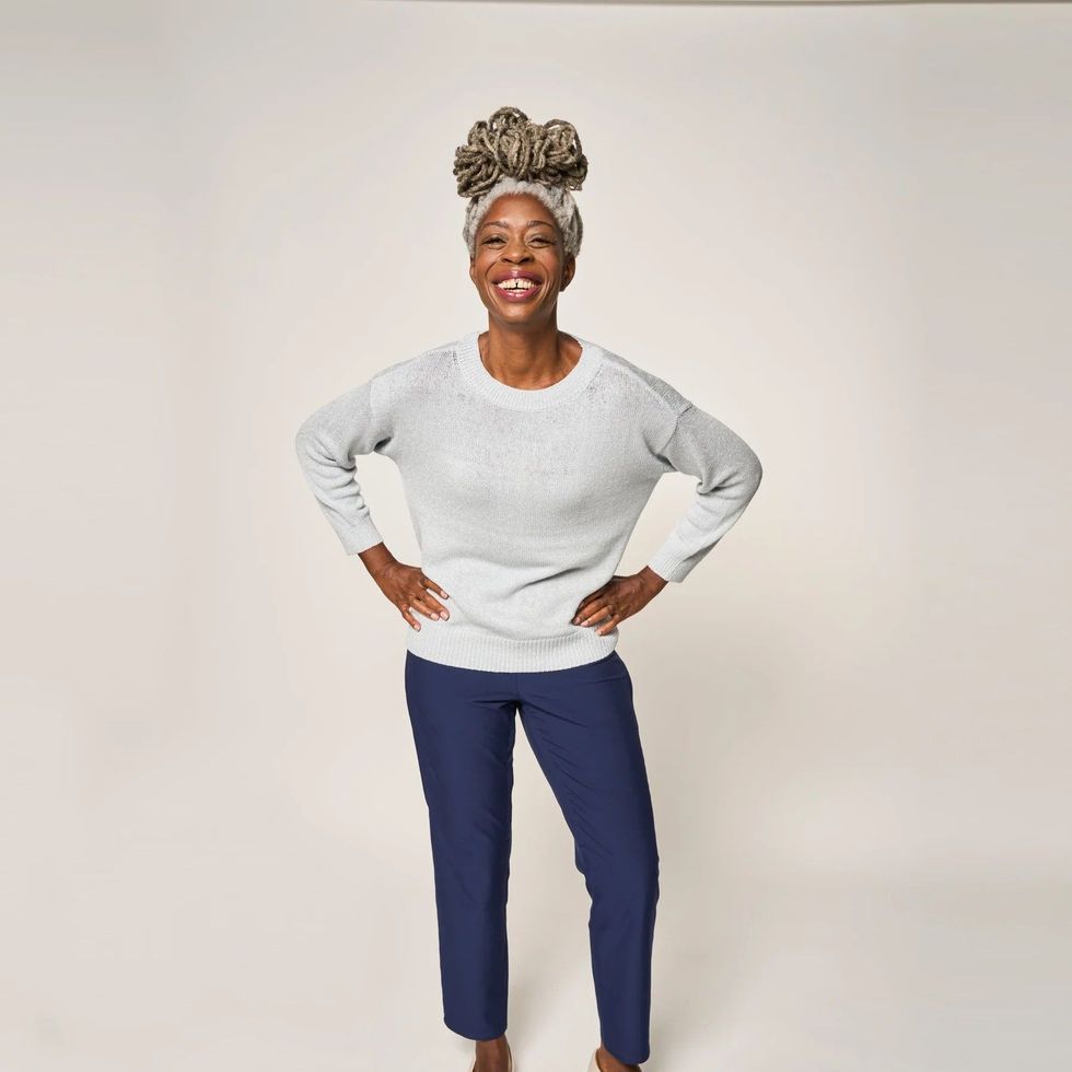 Adaptive Cropped Sweatshirt, For Women with Disabilities