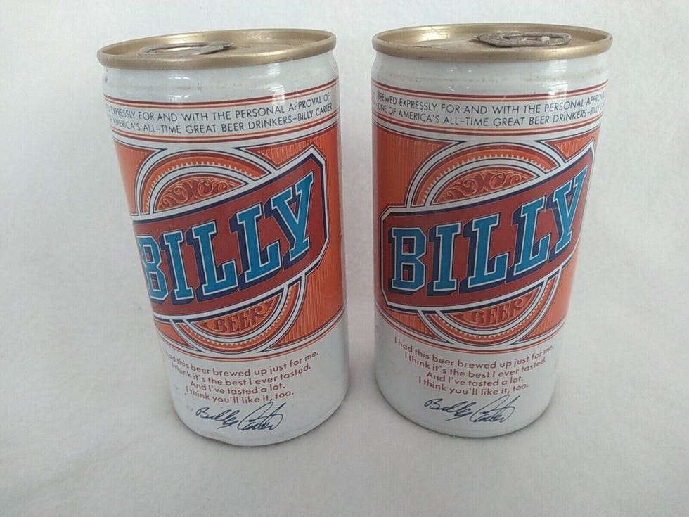 Billy Beer Beer Cans