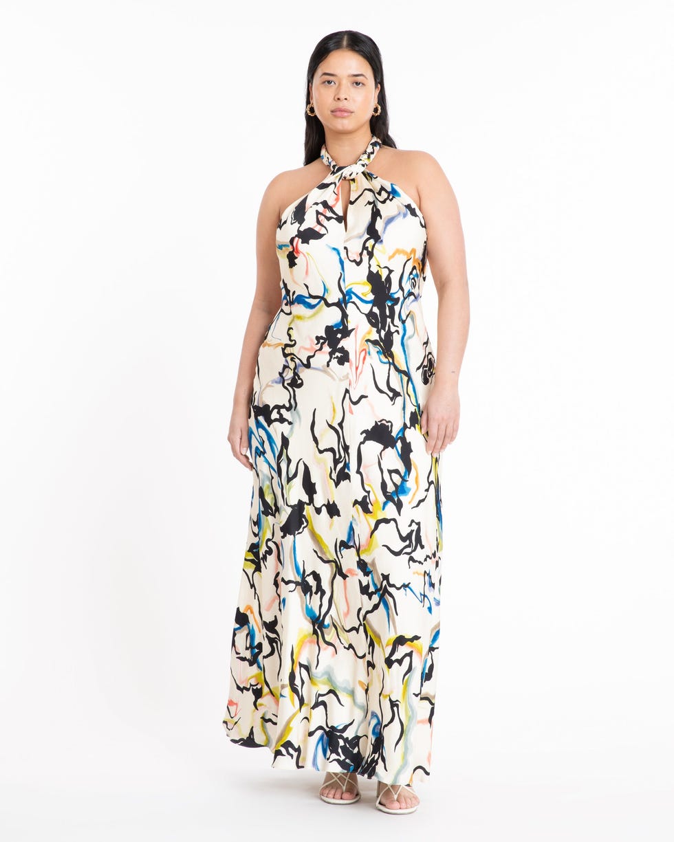 Maya Printed Maxi Dress