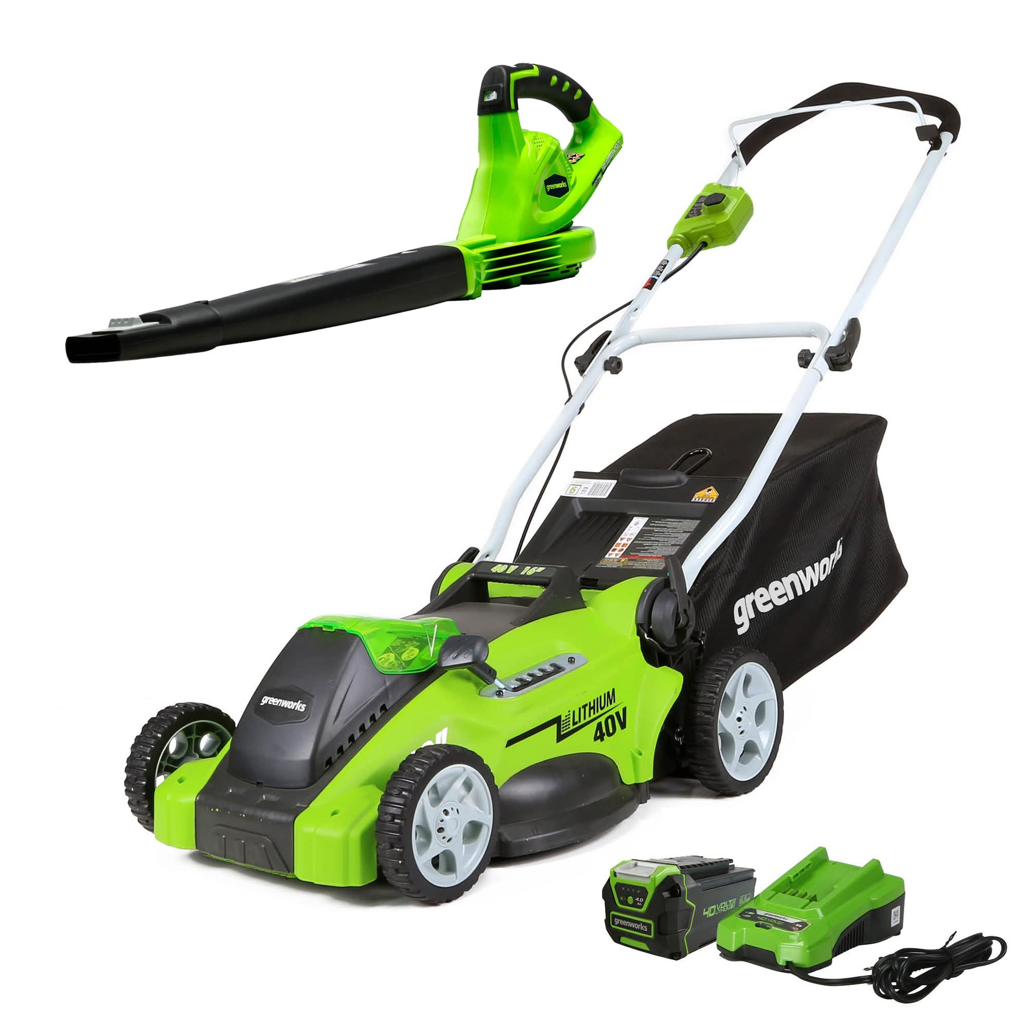 Green work electric lawn mower new arrivals