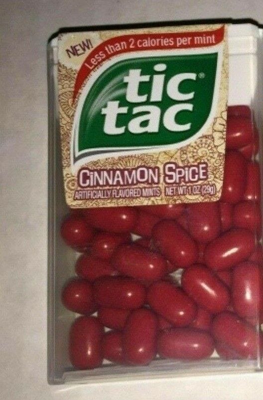 Tic Tac Cinnamon Spice Breath Mints