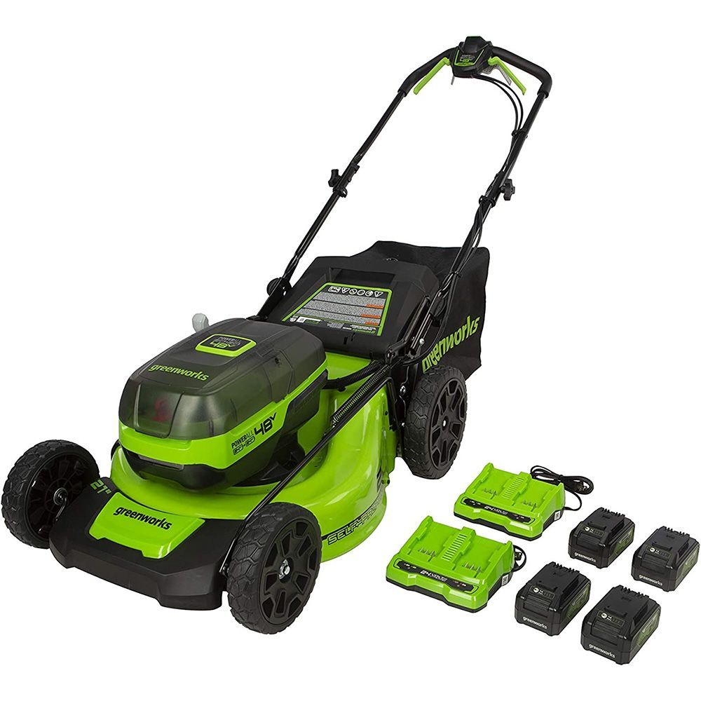 Save Up to 26 on Greenworks Lawnmowers on Amazon Right Now