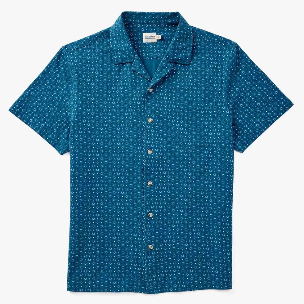 Men's Perfect Open Collar Camp Shirt