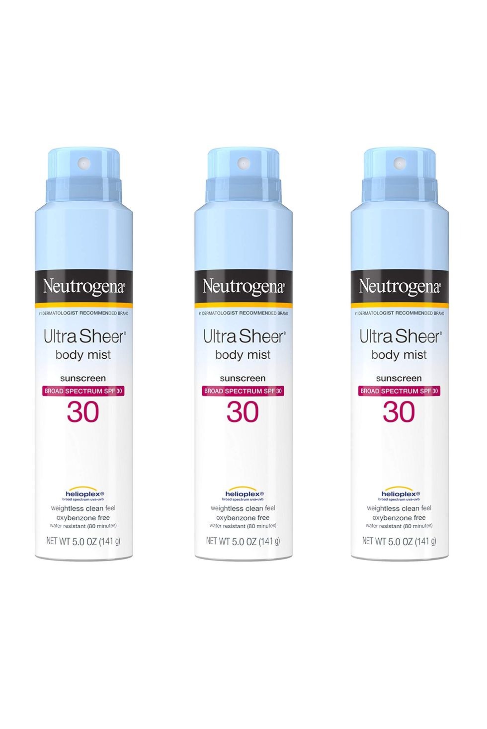 Ultra Sheer Body Mist Sunscreen
