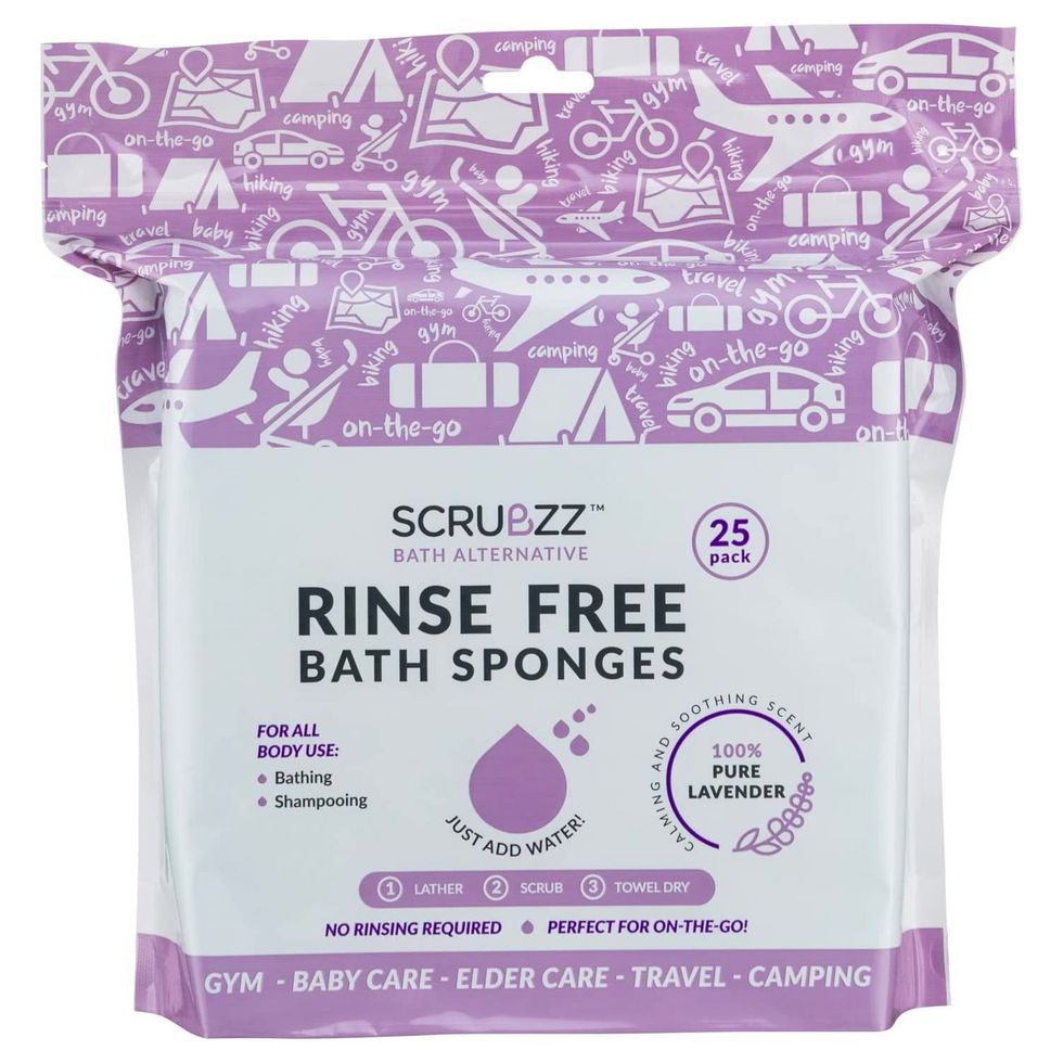Disposable No Rinse Bathing Wipes