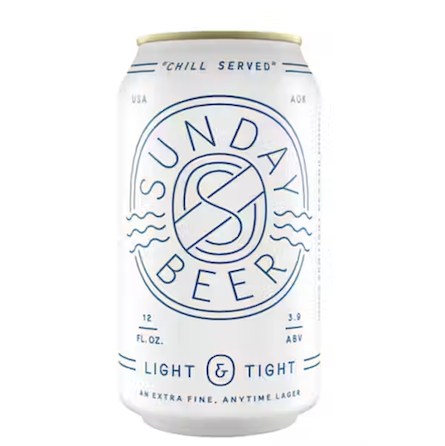 Sunday Beer Light & Tight