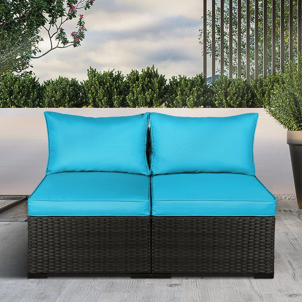 Two-Piece Patio Loveseat