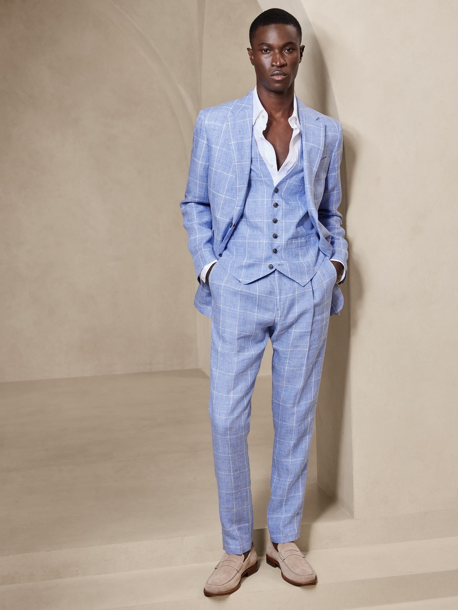 Banana republic hot sale seersucker suit