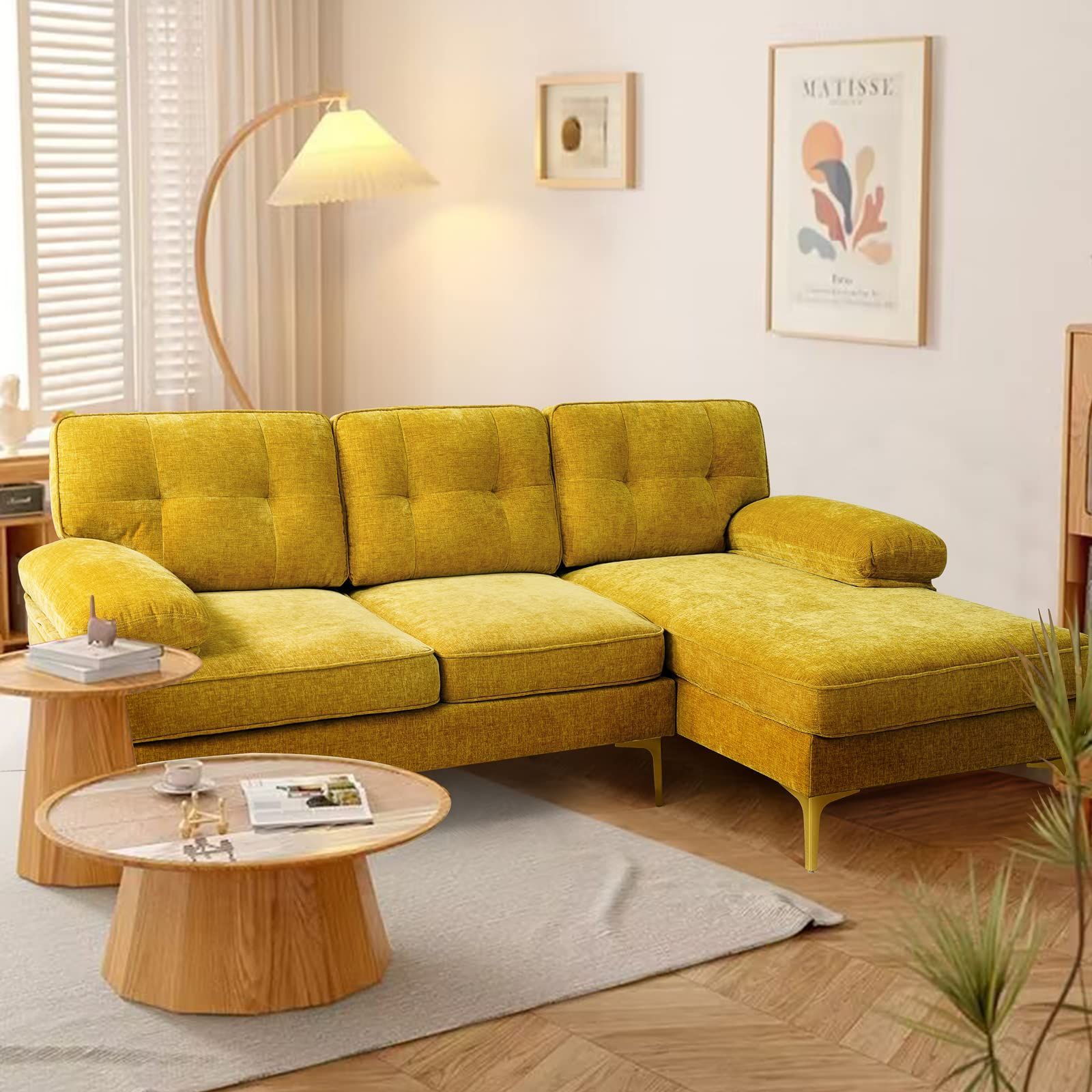 Small modern on sale sectional couch