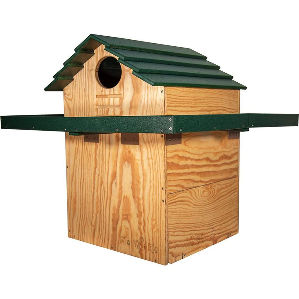 Large Barn Owl Box with Exercise Platform