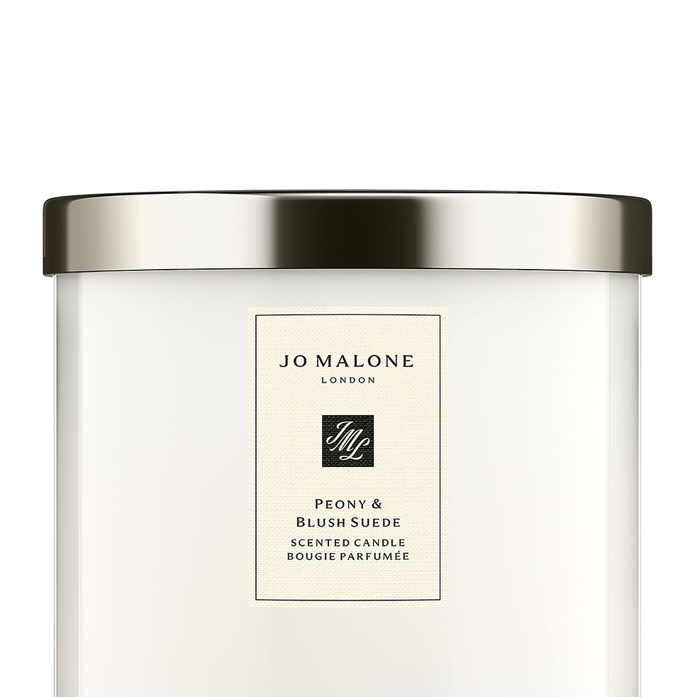Peony & Blush Suede Deluxe Candle
