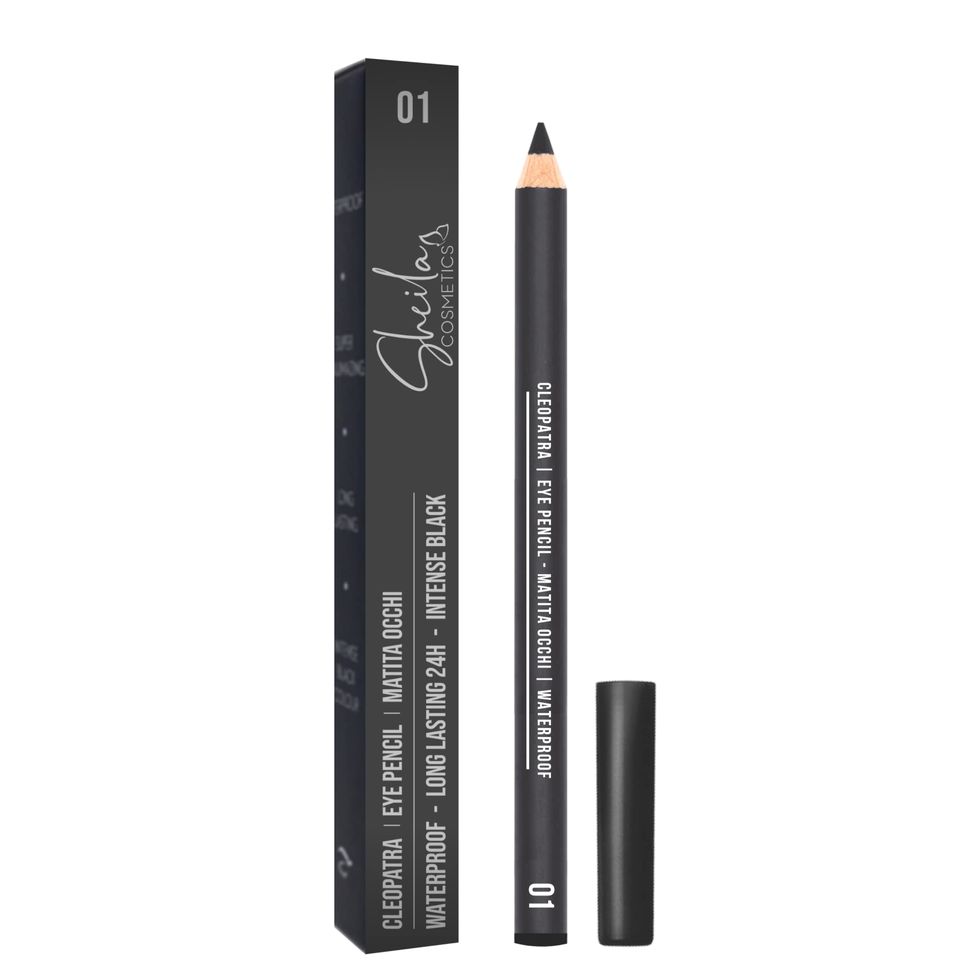 Waterproof eyeliner, soft and blendable texture, long-wearing, rich black
