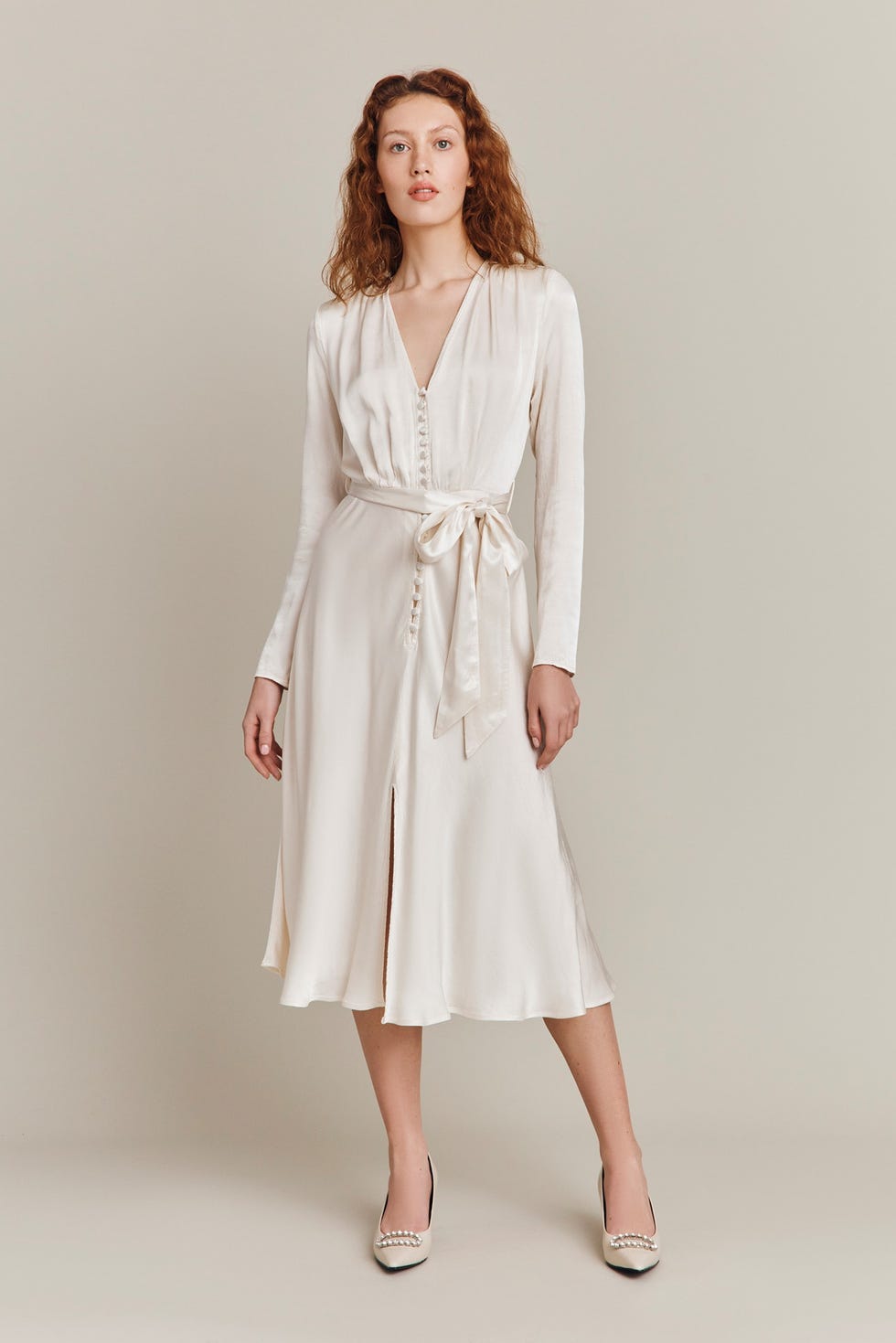Dress Midi Satin Meryl Dress Midi Satin Meryl