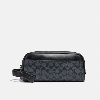 Travel Kit In Signature Canvas Travel Kit In Signature Canvas