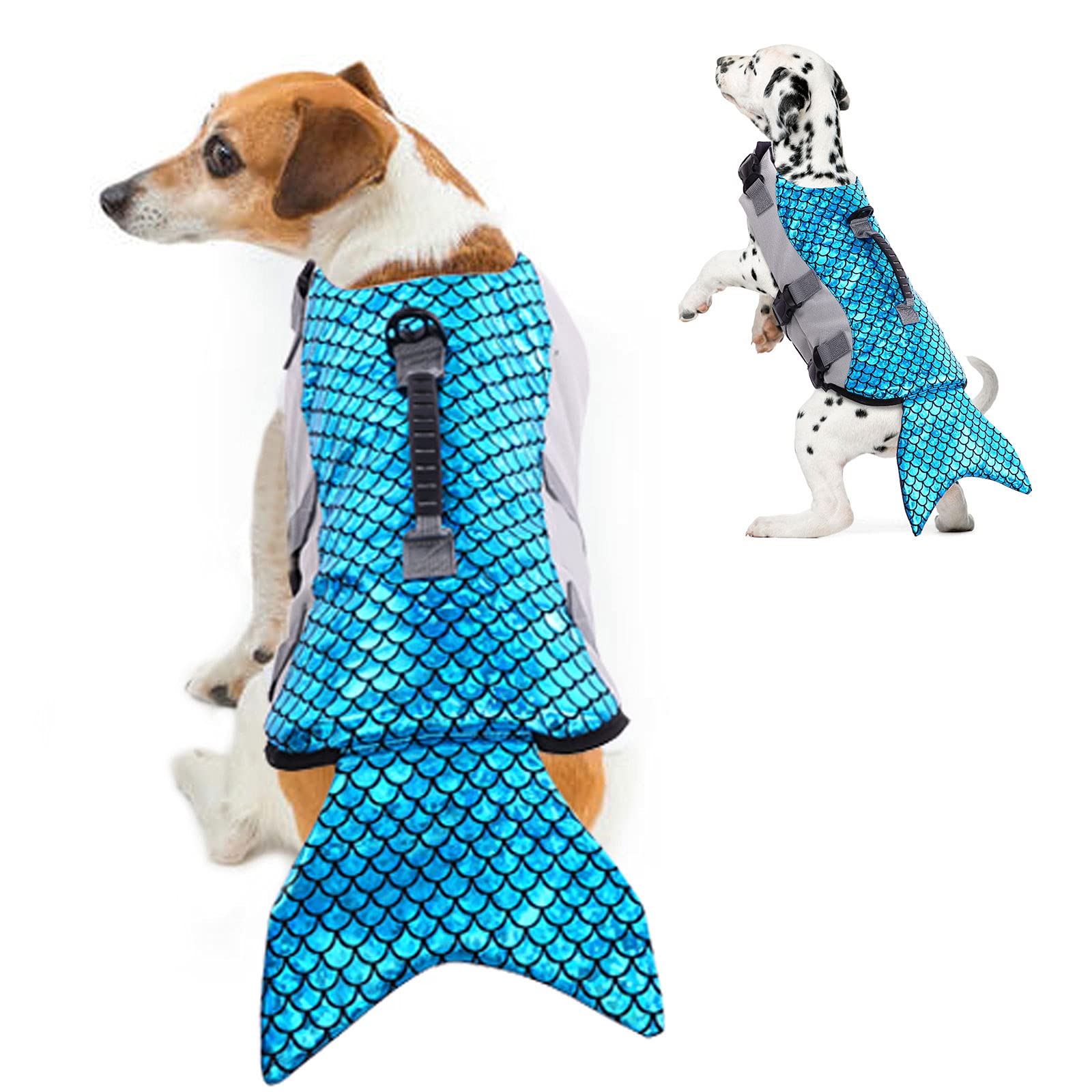 Turn Your Dog Into a Mermaid With This Adorable Sparkly Life Jacket