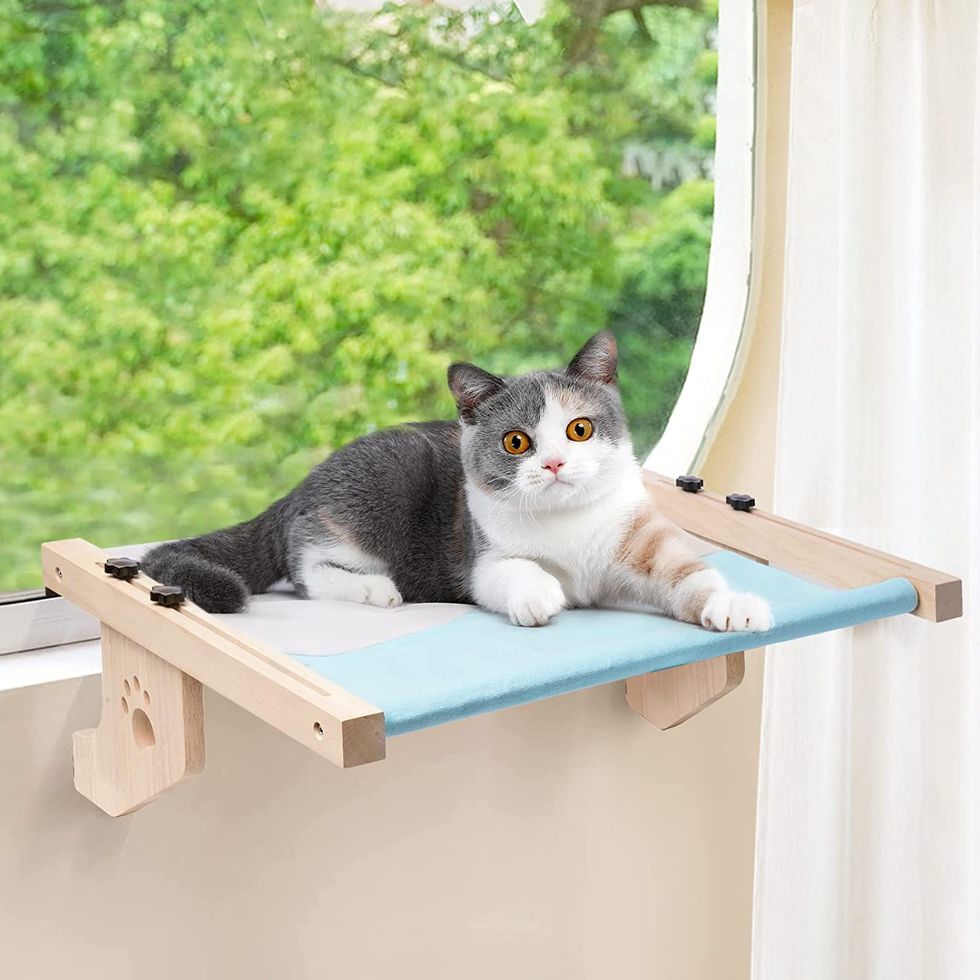 Cama de ventana para gatos