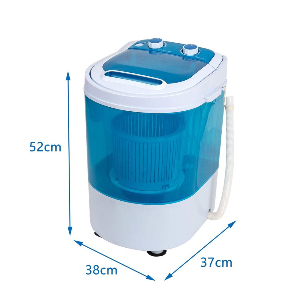 DISPLAY4TOP 3,2 kg lavadora Mini lavadora - Enchufe estándar europeo