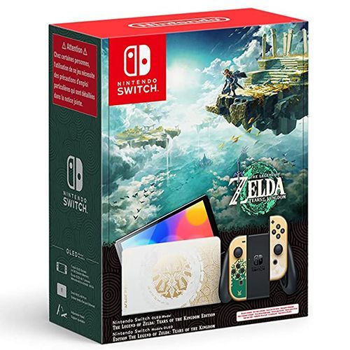 Limited-Edition Nintendo OLED Switch with Zelda: Tears of the Kingdom