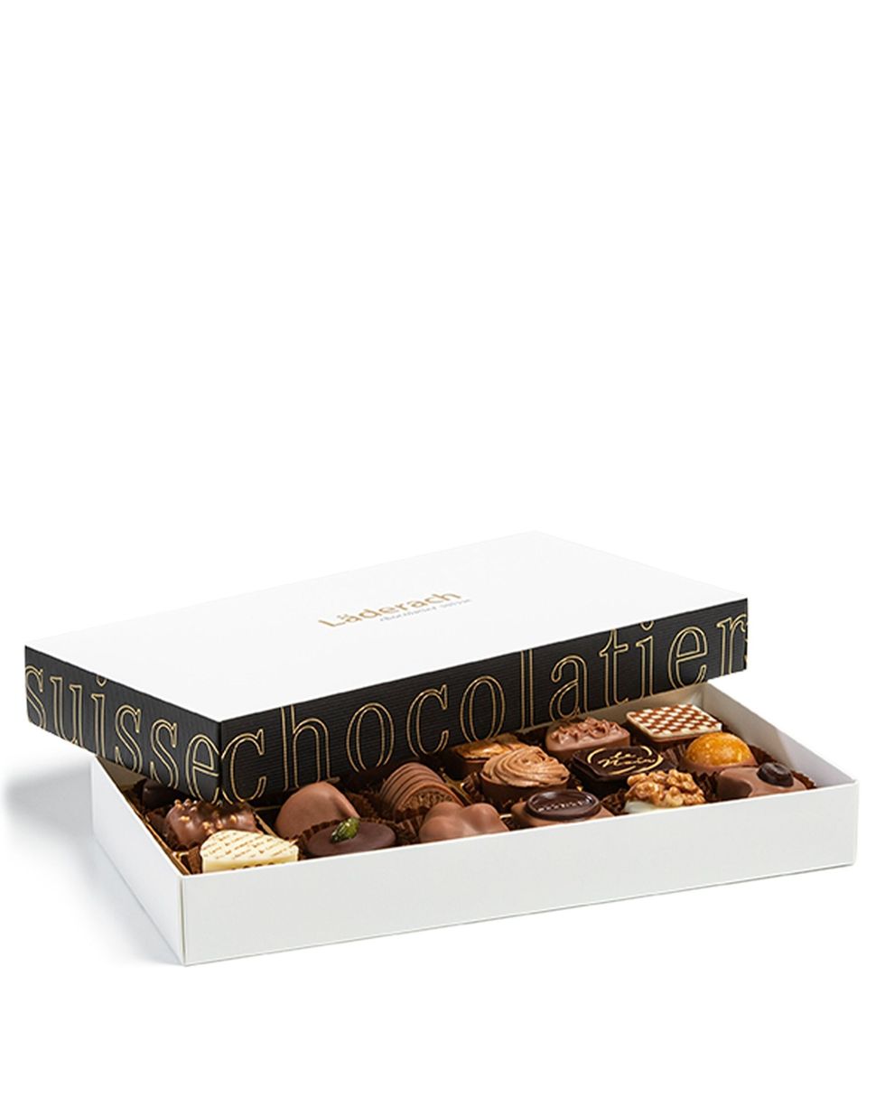 Läderach Chocolatier Suisse Classic 24-Piece Praline Chocolate Box