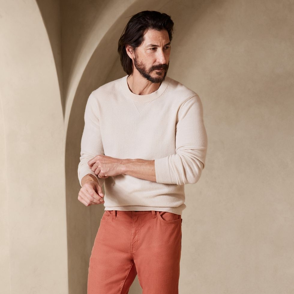 Basic Men's Cotton Linen Pants Male Casual Solid Color Breathable