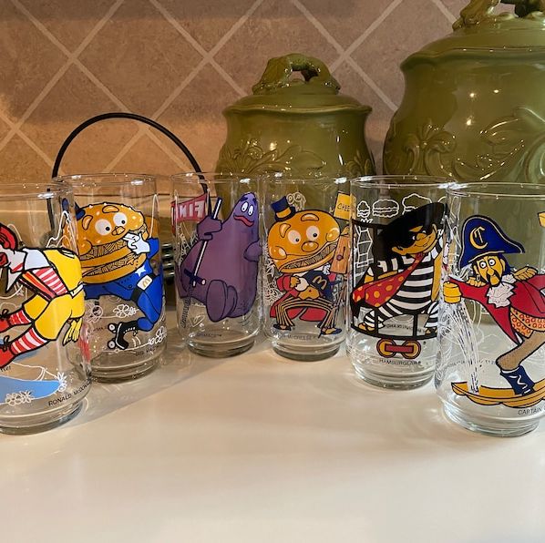 McDonalds, Disney Character Glasses