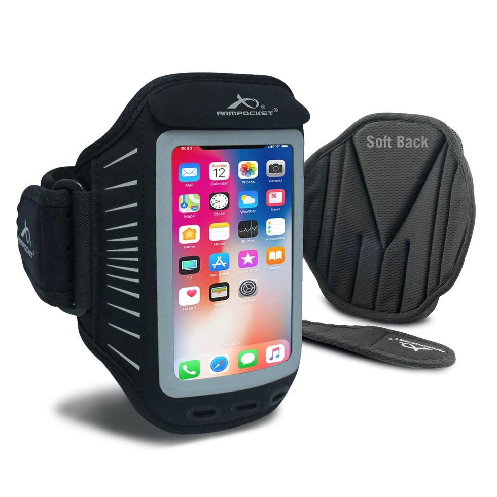 Bone Run Tie 2 Phone Holder for Running Armband Universal Cell Phone  Holder, Fits Phone Size 4.7-7.2 Inches for iPhone 14 13 12 11 Pro Max XS XR