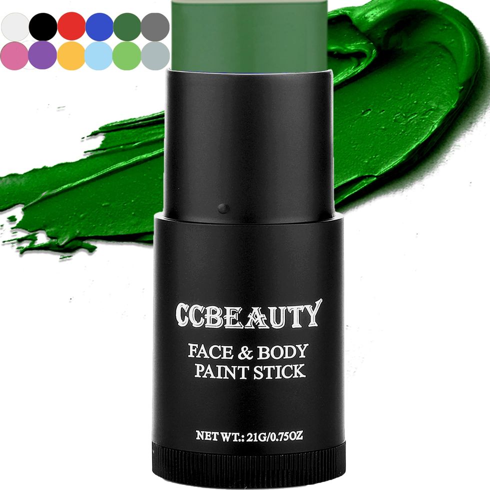 Green Face and Body Paint Stick